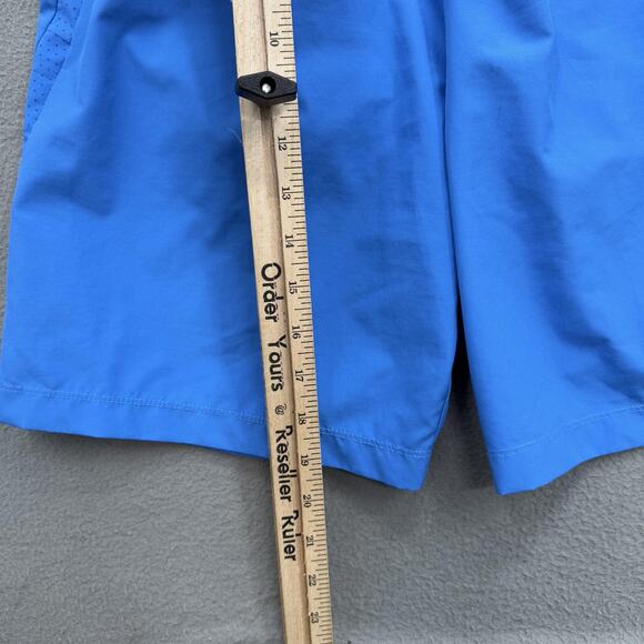 Nike Shorts Mens Small Blue Dri-FIT Mesh Liner Elastic Waist Drawstring Swoosh - Picture 7 of 9